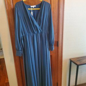 Baltic born Lydia Maxi Dress Topaz medium M